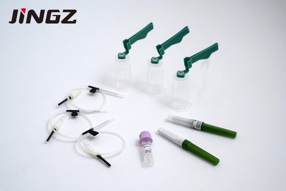 sterilizzazione del gas di EO del campione di Pen Type Blood Collection Needle di rosa 18G multi