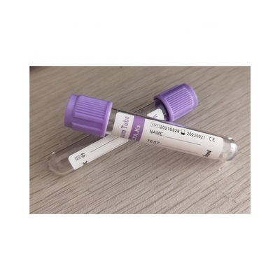 Tubi della raccolta del sangue degli ed K3 della metropolitana 8ml-10ml degli ED di Mark Lavender Top del CE