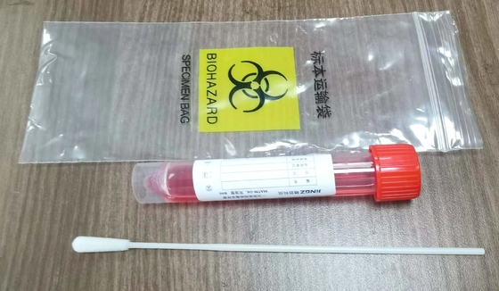 Metropolitana di trasporto del tampone dell'esemplare dello spiritello malevolo 10ml con la soluzione 3ml