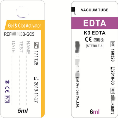 la metropolitana del sangue di 50-60mic PRP identifica gli autoadesivi medici 10000pcs/Roll dell'etichetta