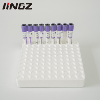 Metropolitana 3ml 13*75mm della raccolta del sangue degli ED dell'ANIMALE DOMESTICO K3 con inducente al vizio spruzzato