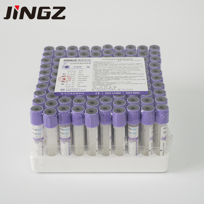 Metropolitana 3ml 13*75mm della raccolta del sangue degli ED dell'ANIMALE DOMESTICO K3 con inducente al vizio spruzzato