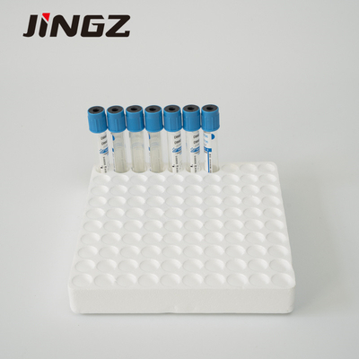 Tubi di vetro di Vacuum del citrato dell'ANIMALE DOMESTICO metropolitana del citrato di sodio da 2,7 ml per la raccolta del sangue