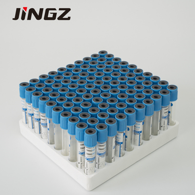 CE ISO13485 metropolitana blu-chiaro del citrato di sodio di 3 di ml del sangue tubi della raccolta