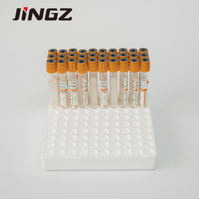 grumo Actiavtor Vacuum arancio del siero dei tubi della raccolta di esemplare del sangue 2-10ml