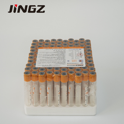 grumo Actiavtor Vacuum arancio del siero dei tubi della raccolta di esemplare del sangue 2-10ml