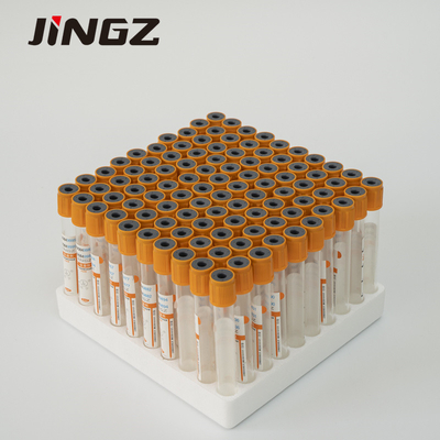 grumo Actiavtor Vacuum arancio del siero dei tubi della raccolta di esemplare del sangue 2-10ml