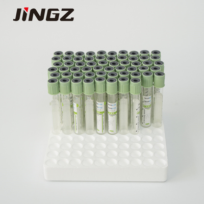 Metropolitana verde chiaro 13×75mm della raccolta del campione di sangue del cappuccio ISO9001