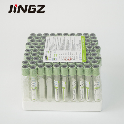 Metropolitana verde chiaro 13×75mm della raccolta del campione di sangue del cappuccio ISO9001