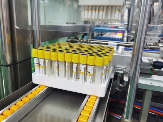 Metropolitana gialla del gel di vuoto di durata di prodotto in magazzino di 2 anni per la diagnosi clinica