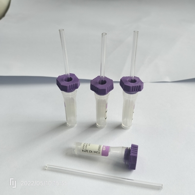 Micro cappuccio porpora Vacuum della metropolitana 0.25ml-1ml della raccolta del sangue degli ED capillari