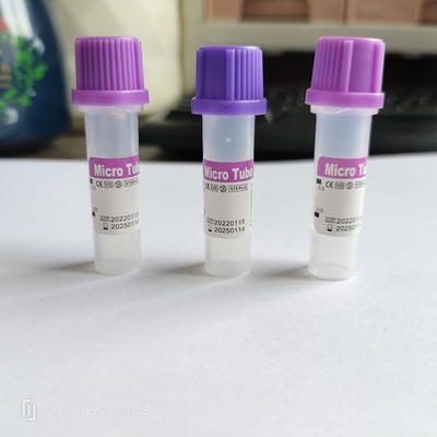 Cima della lavanda di stoccaggio del sangue dei tubi degli ED dell'anticoagulante dei pp micro