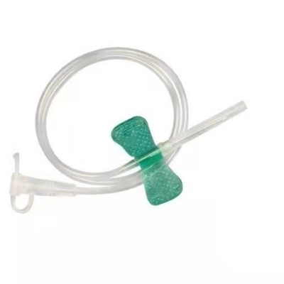21 a 1,5 pollici a 5/8 pollici dell'ago della farfalla della raccolta del sangue di verde del calibro