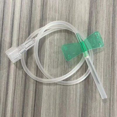21 a 1,5 pollici a 5/8 pollici dell'ago della farfalla della raccolta del sangue di verde del calibro