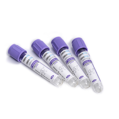 Tubi della raccolta del sangue degli ed K3 della metropolitana 8ml-10ml degli ED di Mark Lavender Top del CE