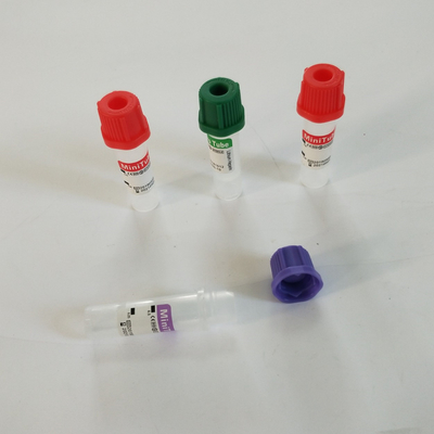 Tubo di raccolta di sangue non vuoto per uso medico 0.25 ml 0.5 ml 1 ml EDTA K2K3 / Tubi gel