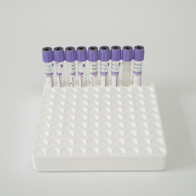 L'iso del CE ha certificato la provetta superiore porpora di Vacuum 0.5ml-10ml degli ed K3