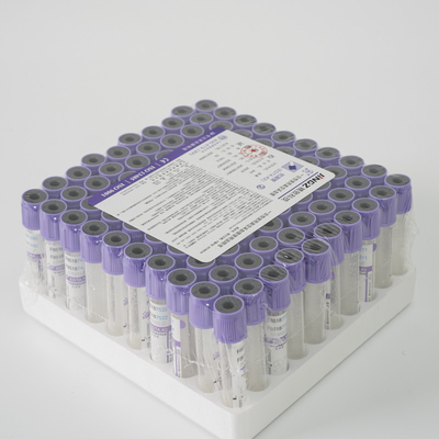 L'iso del CE ha certificato la provetta superiore porpora di Vacuum 0.5ml-10ml degli ed K3