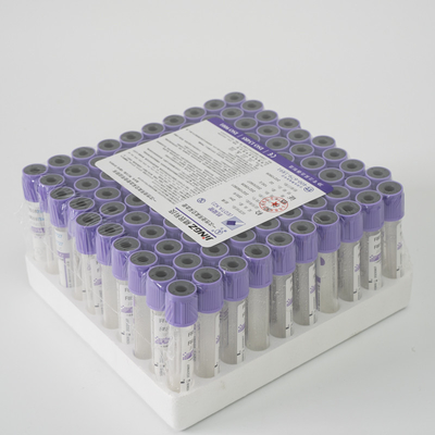 Segno medico della metropolitana ISO13485 di Vial Lavender Top Blood Collection degli ED di vuoto K3
