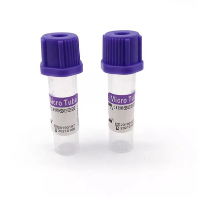 Tubi pediatrici porpora della raccolta del sangue del volume dei tubi 0.5ml di Vacuum piccoli