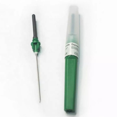 21G 1/5&quot; penna dell'ago della raccolta del sangue dell'ago di Vacuum di verde
