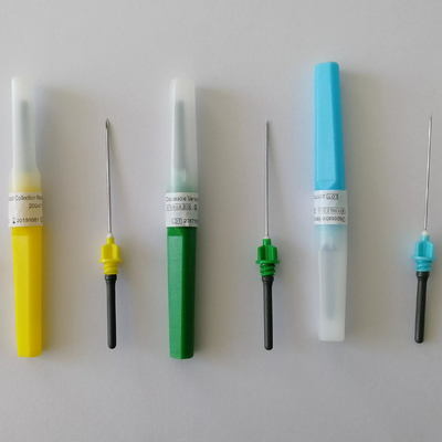 Steriled blu Pen Type Blood Collection Needle 23G per i campioni multipli