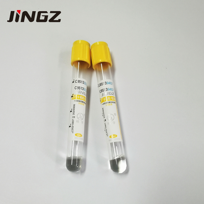 Cima dell'oro della metropolitana dell'attivatore del grumo del gel del CE 13*100mm Sst per esame medico