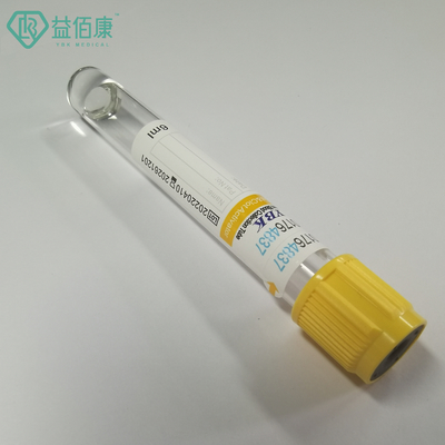 Metropolitana di plastica eliminabile dell'attivatore del grumo del gel 6ml per la raccolta 13*100mm del sangue