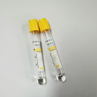 Metropolitana di plastica eliminabile dell'attivatore del grumo del gel 6ml per la raccolta 13*100mm del sangue