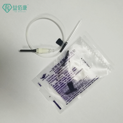 ago della farfalla della raccolta del sangue del nero 22G con un Wing Individual Package