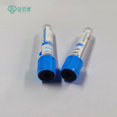 Tubo di prelievo di sangue di citrato di sodio blu 1,8 ml-4,5 ml
