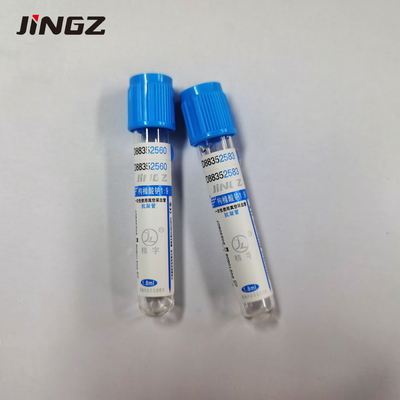 Tubo di prelievo di sangue di citrato di sodio blu 1,8 ml-4,5 ml