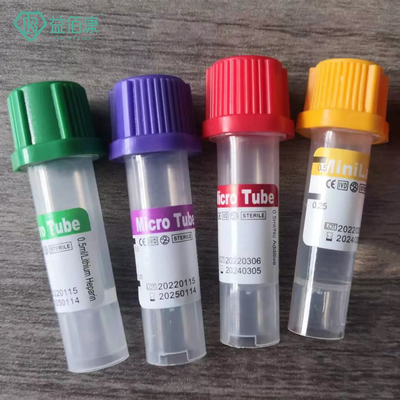 0.5 ml PP Tubo di raccolta campioni monouso Lavanda Micro tubo Uso infantile
