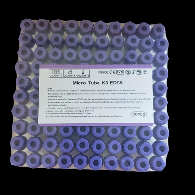 I piccoli ed di Mini Pediatric Edta Tubes 8*45mm pp provano la bottiglia