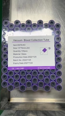 Tubi di vetro dell'ANIMALE DOMESTICO del produttore 0.5-10ml della metropolitana degli ED della raccolta del sangue di Vacuum