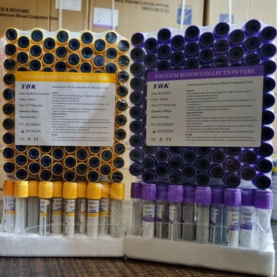Tubi di vetro dell'ANIMALE DOMESTICO del produttore 0.5-10ml della metropolitana degli ED della raccolta del sangue di Vacuum