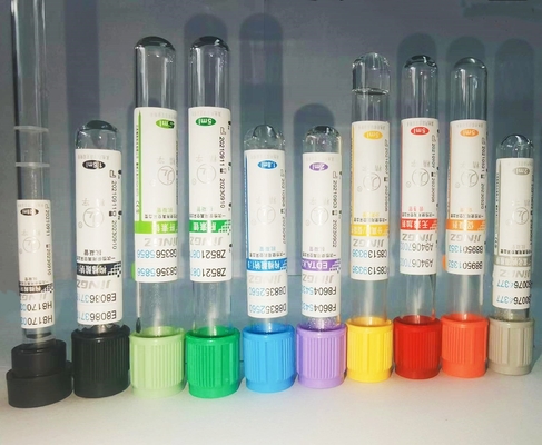 Metropolitana della raccolta del campione di sangue degli ED con l'attivatore del grumo/citrato di sodio/l'eparina/il fluoruro 2-10ml