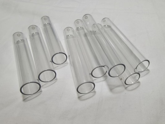 Tubo dell'ANIMALE DOMESTICO per le provette dell'analisi del sangue 13*75mm 13*75mm 16*100mm Provetta trasparente