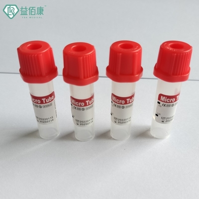 raccolta del sangue di 100pcs/Pack pp Mini Plain Tube For Pediatric
