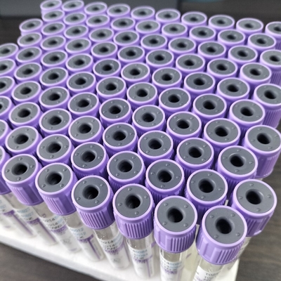 Lavanda K2 EDTA Tube Draw Volume 1 ml-10 ml Per la raccolta del sangue