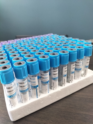 Test di vetro PET personalizzato per uso medico Citrato di sodio 3,2% tubo PT 2-10 ml tubo di raccolta del sangue a vuoto