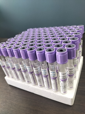 16*100 mm di diametro K2 tubo EDTA con capacità 1ml-10ml di plastica/vetro