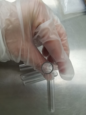 Tubo di prova di plastica trasparente Tubo di raccolta del sangue di laboratorio 13*75mm 16*100mm tubo di prova PET