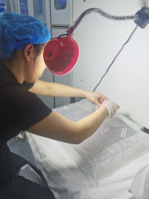 Tubo di prova di plastica trasparente Tubo di raccolta del sangue di laboratorio 13*75mm 16*100mm tubo di prova PET