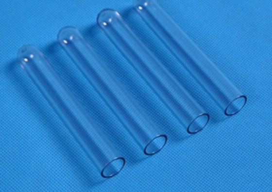 Tubo dell'ANIMALE DOMESTICO per le provette dell'analisi del sangue 13*75mm 13*75mm 16*100mm Provetta trasparente