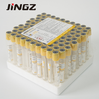 Gel medico e attivatore del coagulo Tubi da campionamento del sangue dorato con CE 2ml-10ml