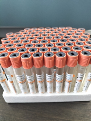 Tubo per la coagulazione con attivatore di coagulo 4 ml 5 ml 6 ml Tubo di analisi del sangue