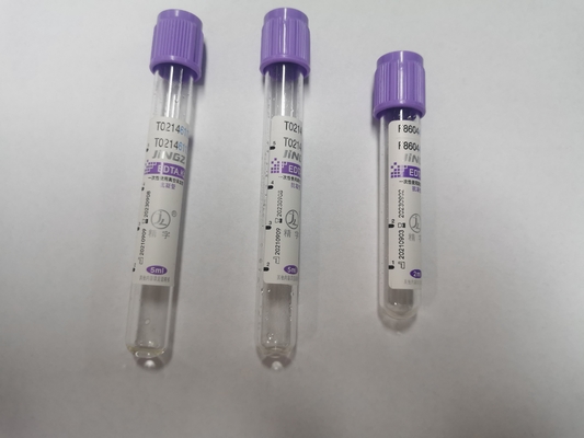 Produttore Tubo di raccolta del sangue Edta K2 K3 per laboratorio a vuoto usa e getta medica