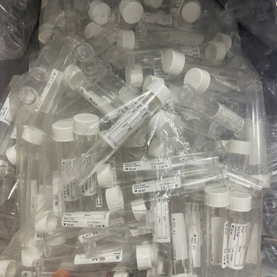 Tubo di prova bianco a tappo 10 ml 16*100 mm per il trasporto di campioni di laboratorio