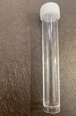 Tubo di prova bianco a tappo 10 ml 16*100 mm per il trasporto di campioni di laboratorio